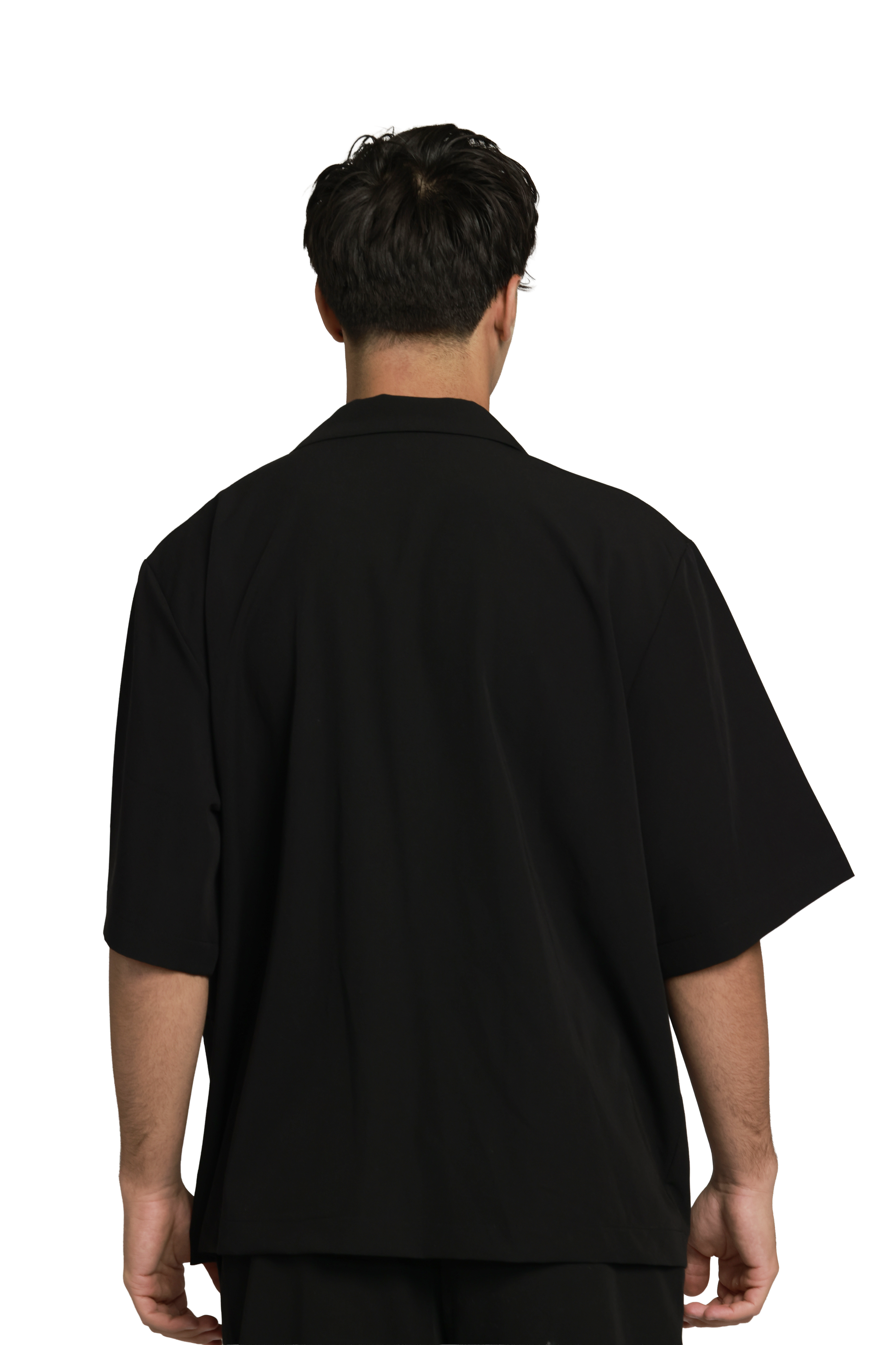 מכופתרת ג׳קט | שחור