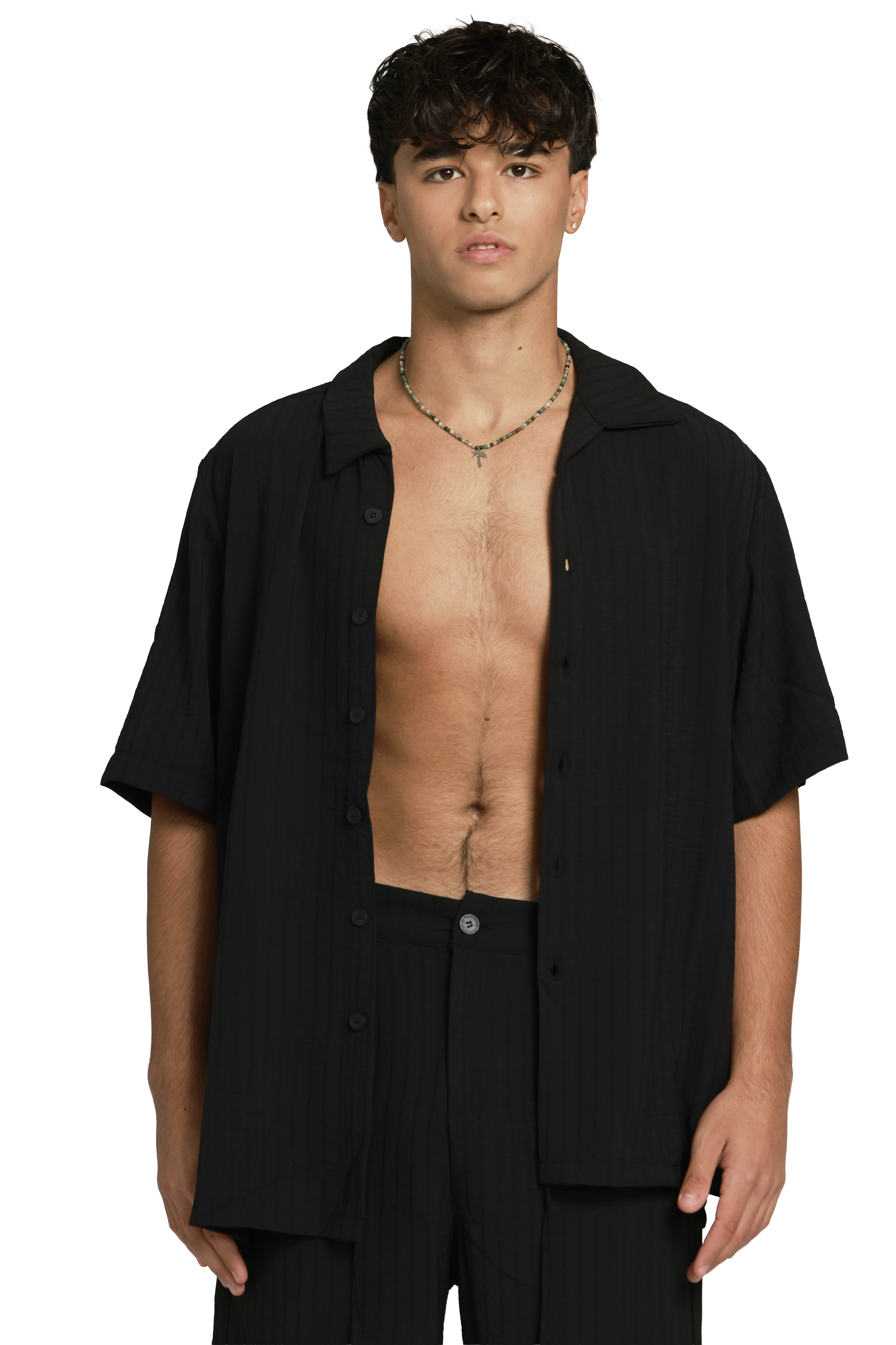 חליפת פסים | שחור