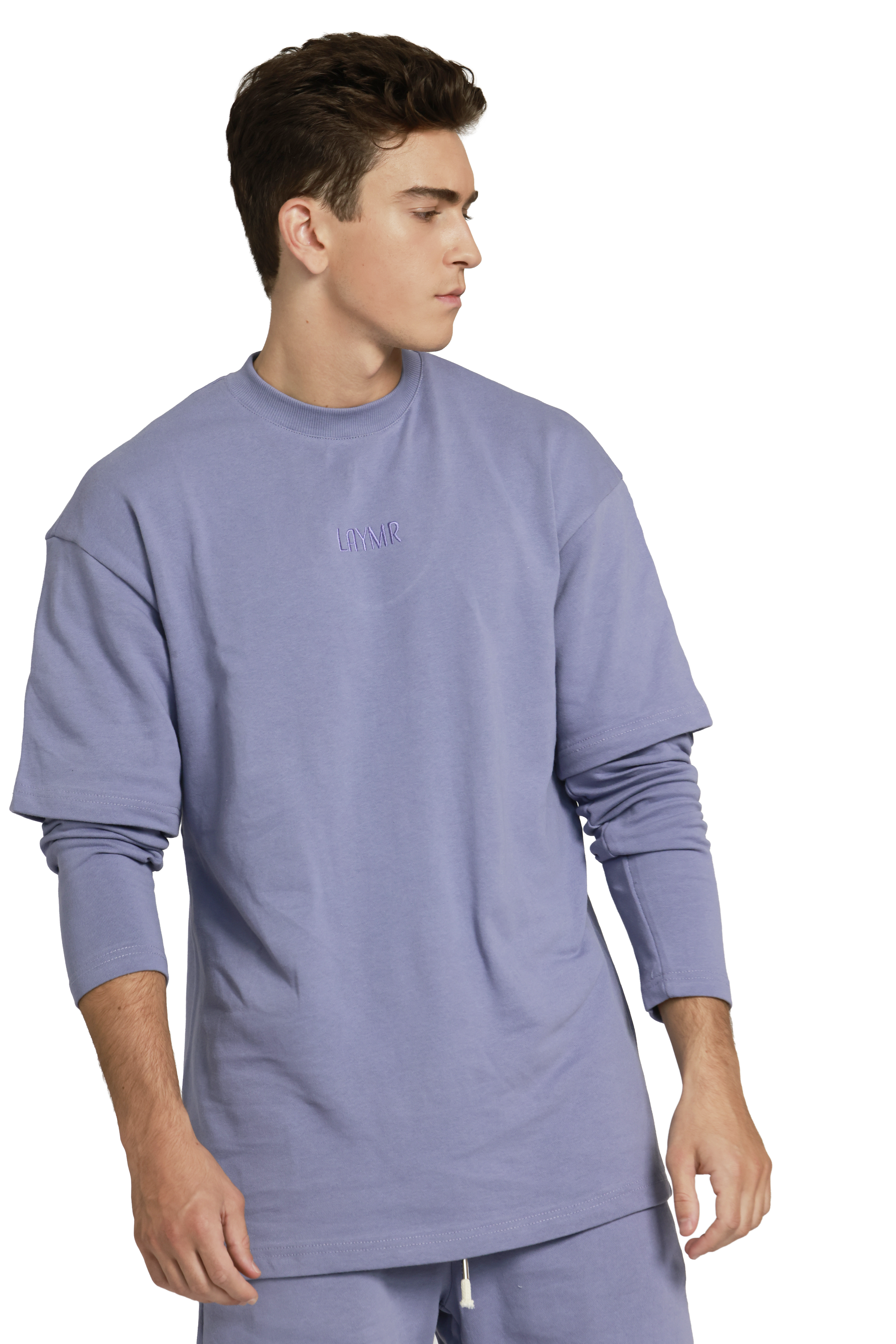 מכנס פרנץ טרי קצר | סגול