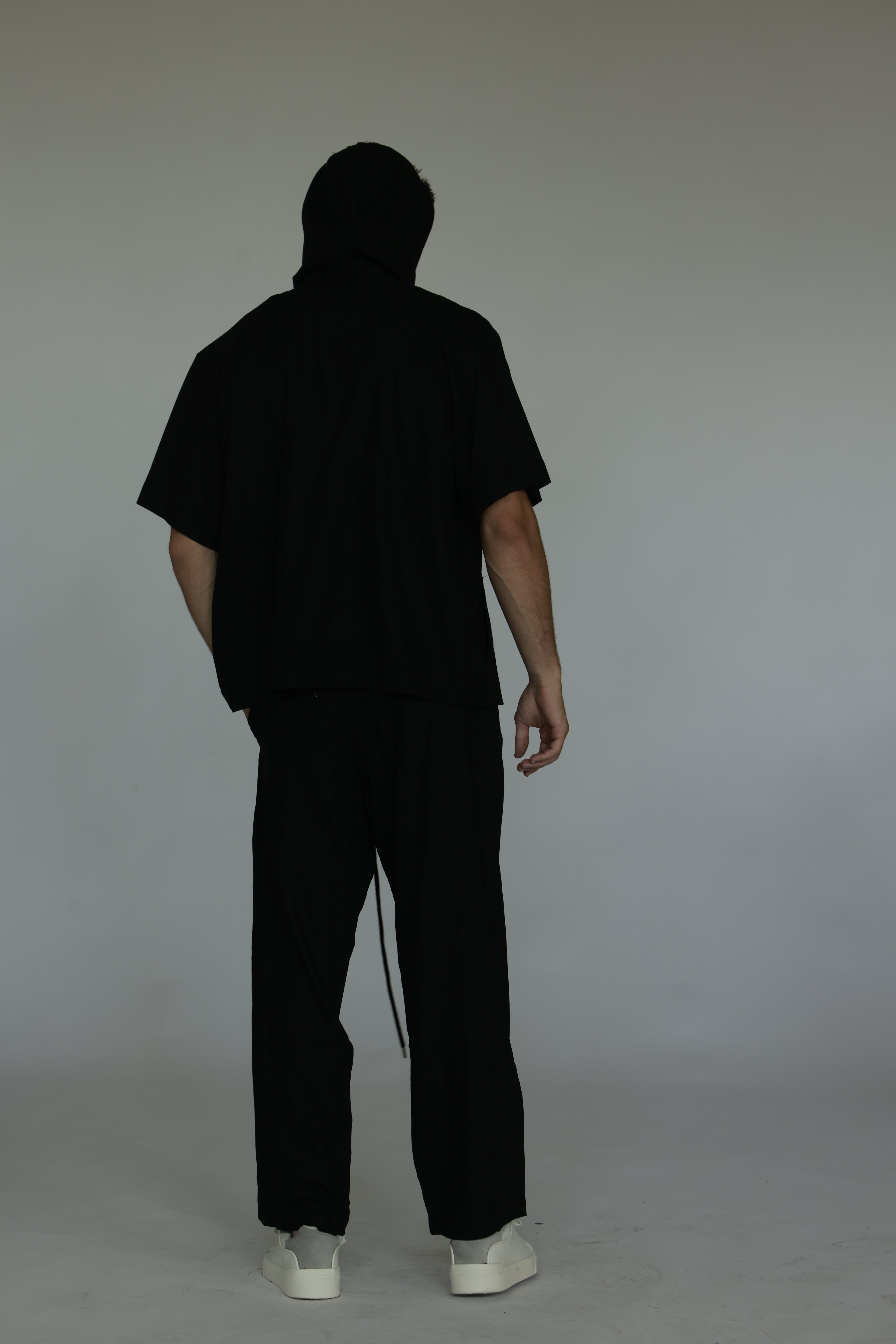 מכנס פשתן | שחור