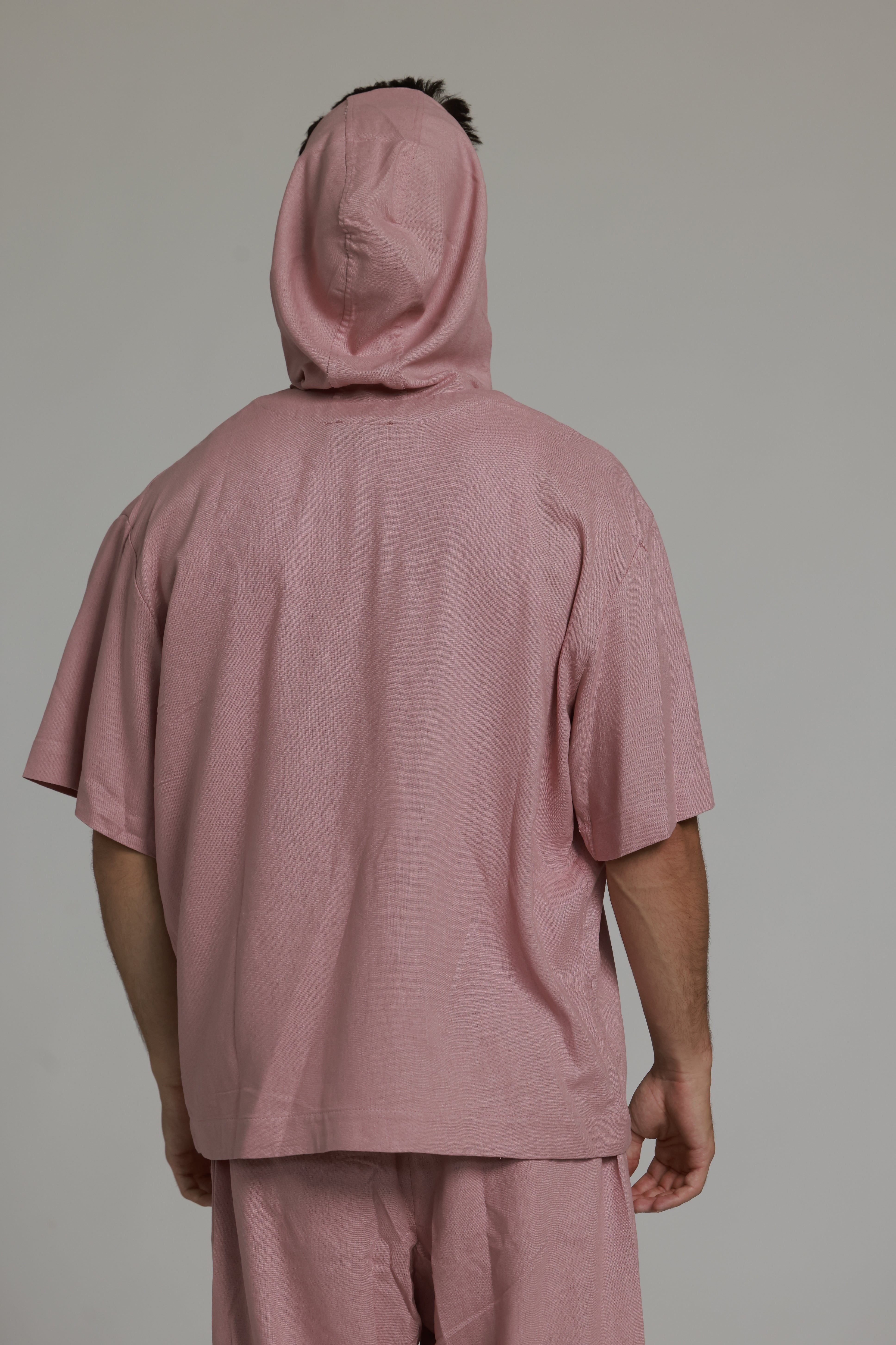 ג׳קט פשתן | ורוד