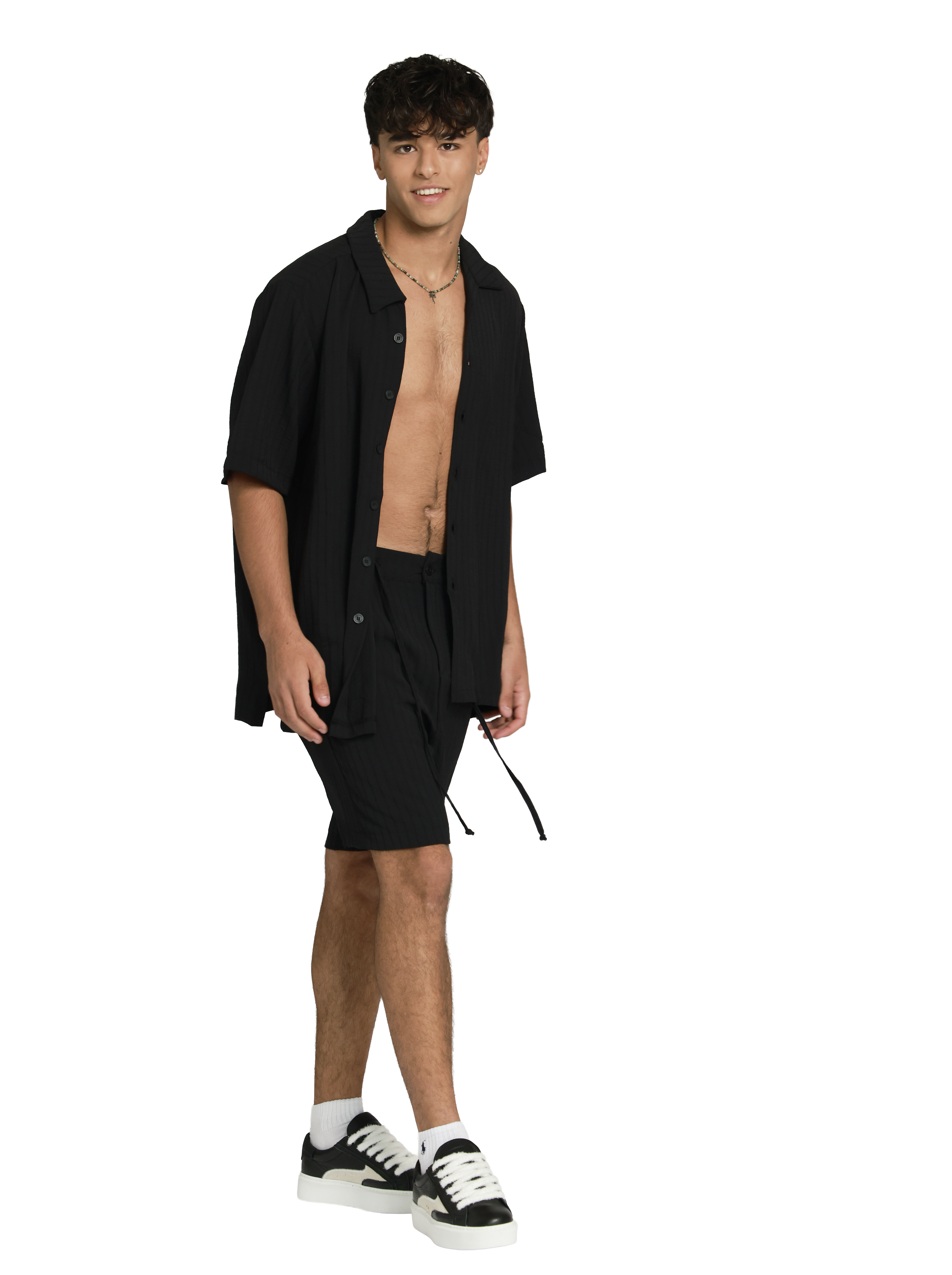 חליפת פסים | שחור