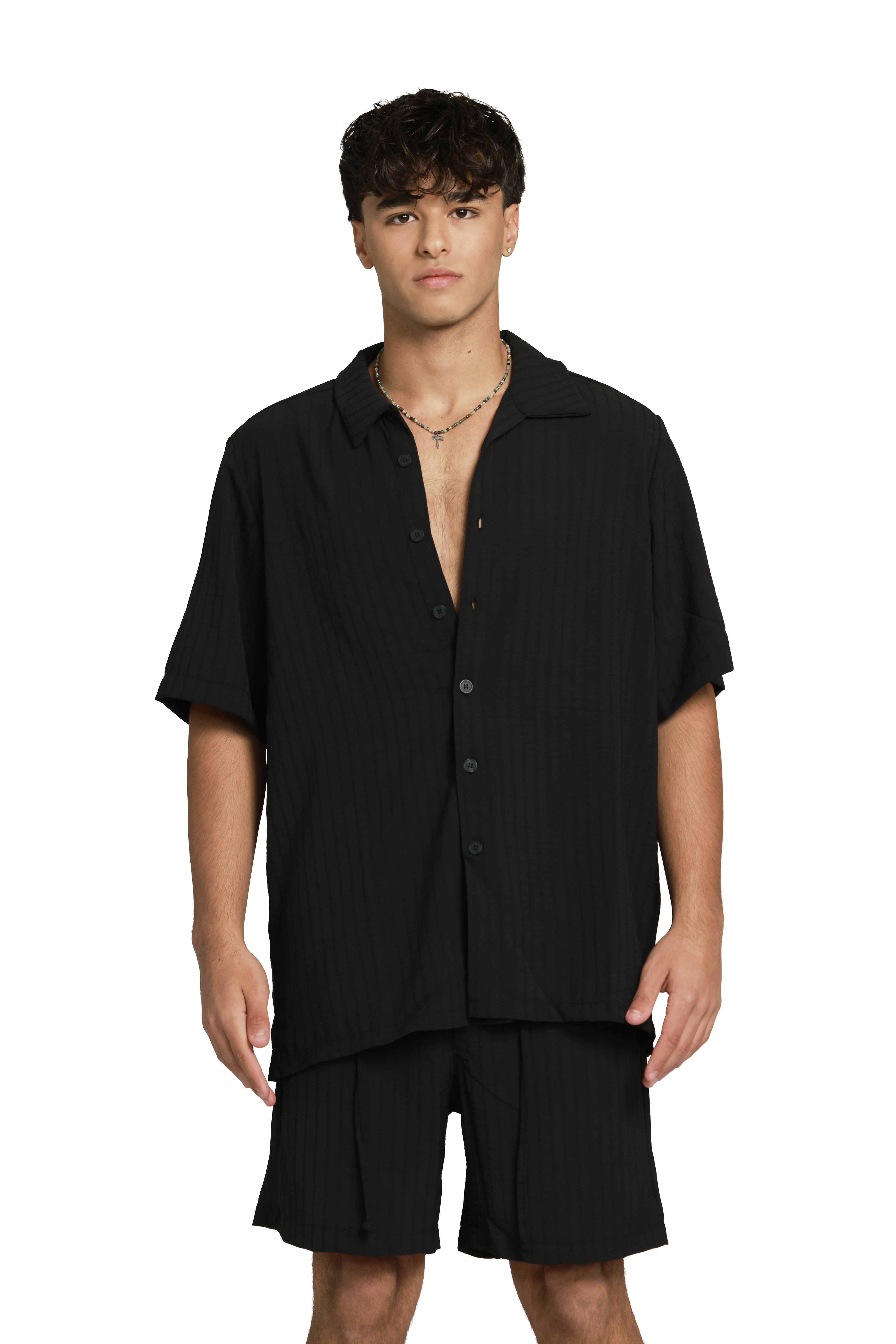 חליפת פסים | שחור