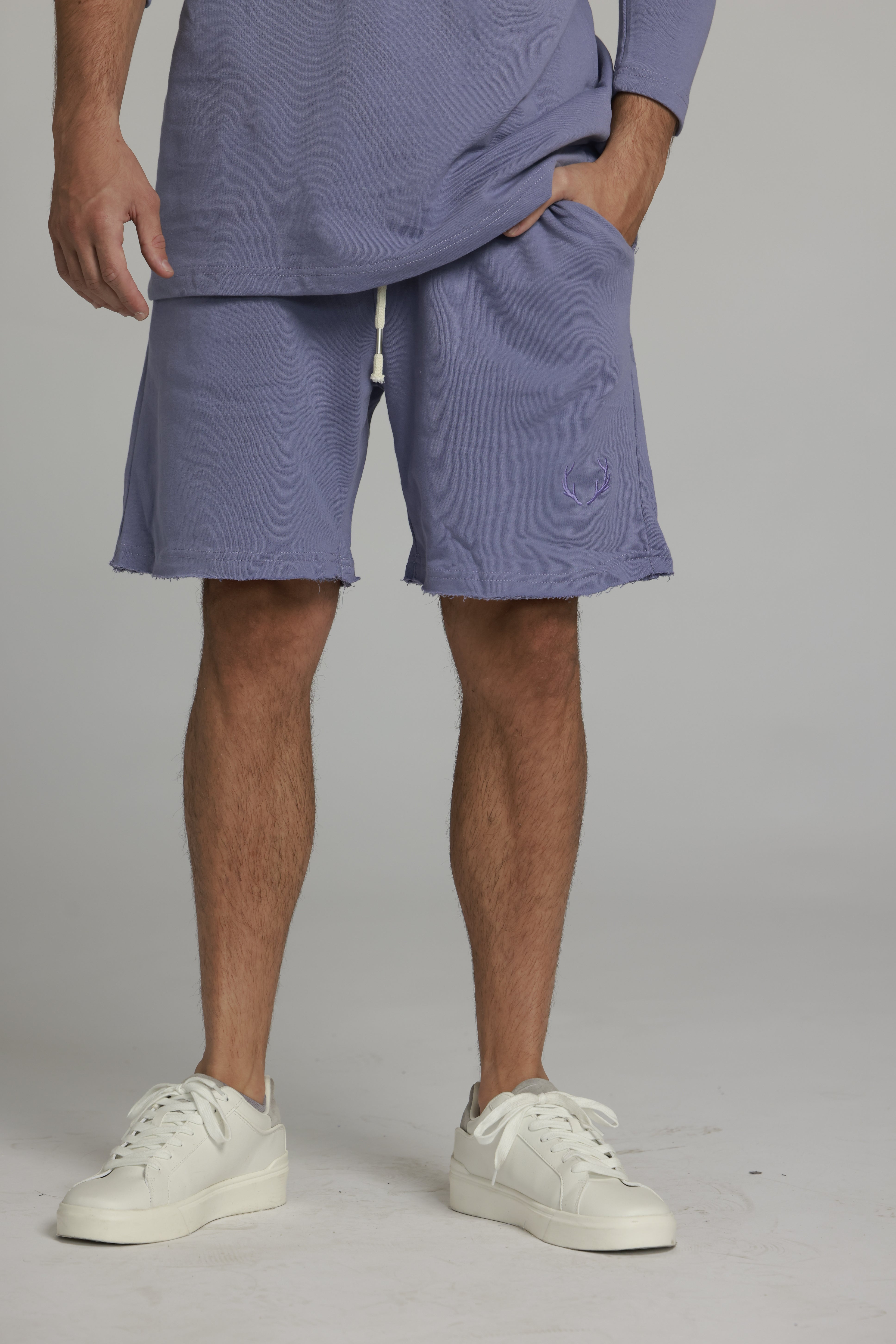 מכנס פרנץ טרי קצר | סגול